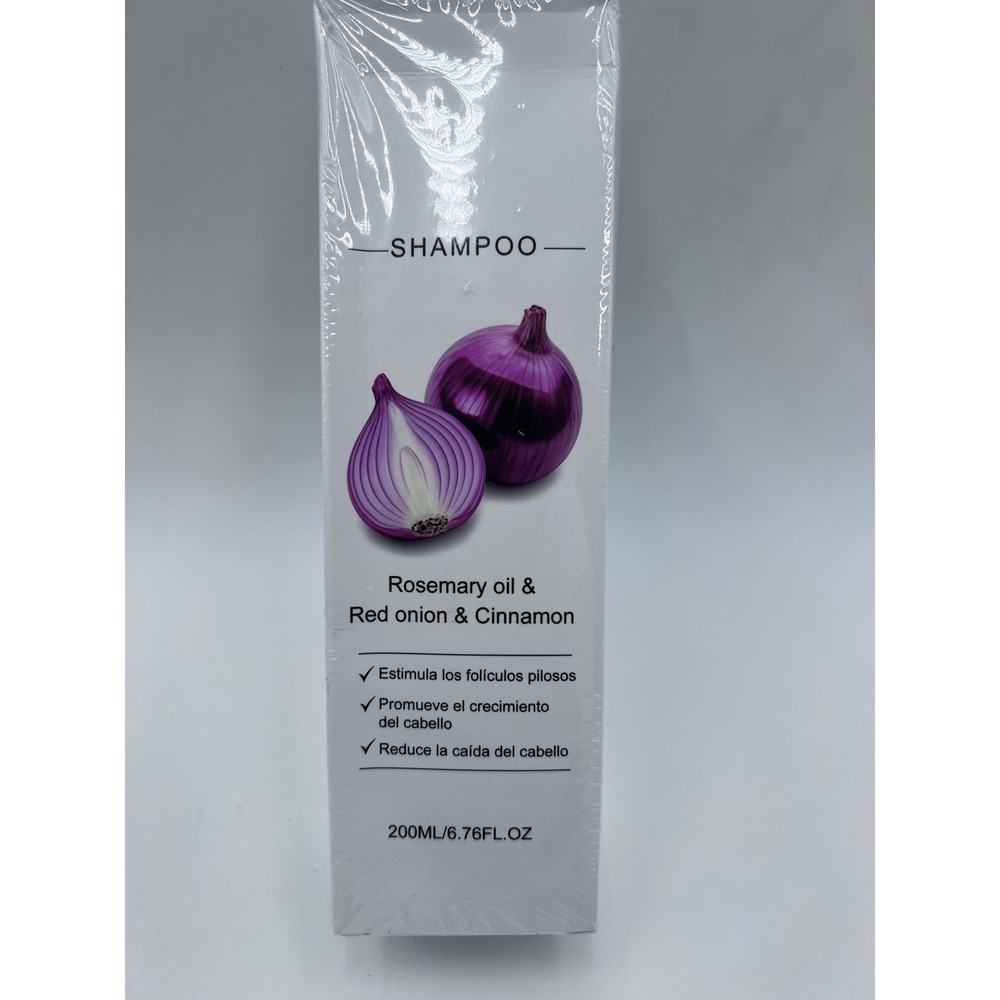 Rosemary Oil Red Onion & Cinnamon Volumizing Shampoo 200ml Hair Growth Formula